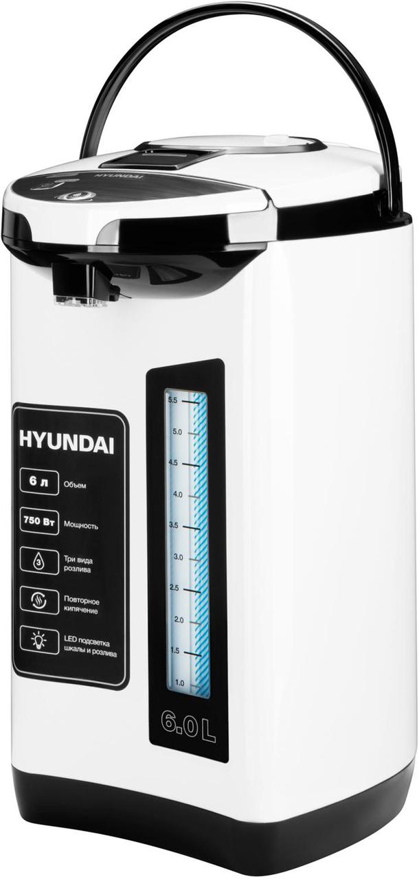 Термопот Hyundai HYTP-3850 6л. 750Вт белый/черный - фото 1 - id-p225188415