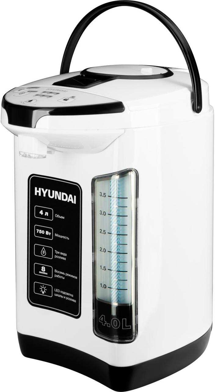 Термопот Hyundai HYTP-4840 4л. 750Вт белый/черный - фото 1 - id-p225188416