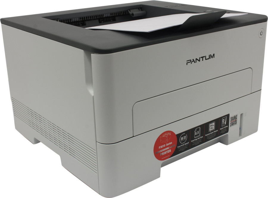 Принтер Pantum P3010D (A4 30 стр/мин 128Mb USB2.0 двусторонняя печать) - фото 1 - id-p214734268