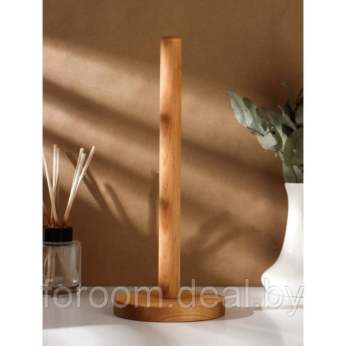 Держатель для бумажных полотенец (h)30см, деревянный СимаГлобал 9116006 - фото 1 - id-p225188794