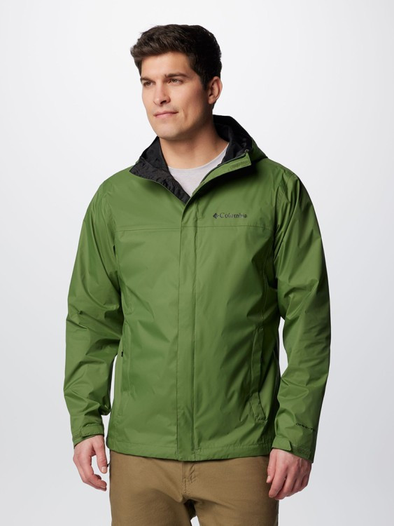 Куртка мембранная мужская Columbia Watertight II Jacket зеленый 1533891-353 - фото 2 - id-p225086209