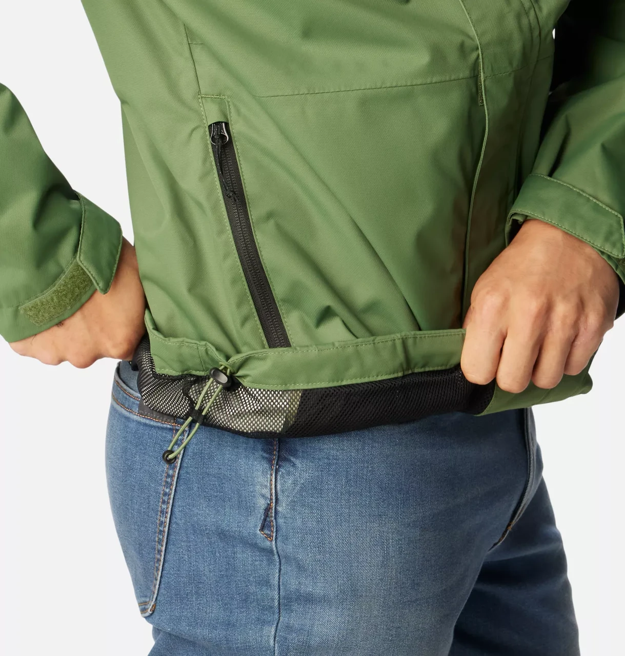 Куртка мембранная мужская Columbia Hikebound Jacket зеленый 1988621-352 - фото 2 - id-p225086220