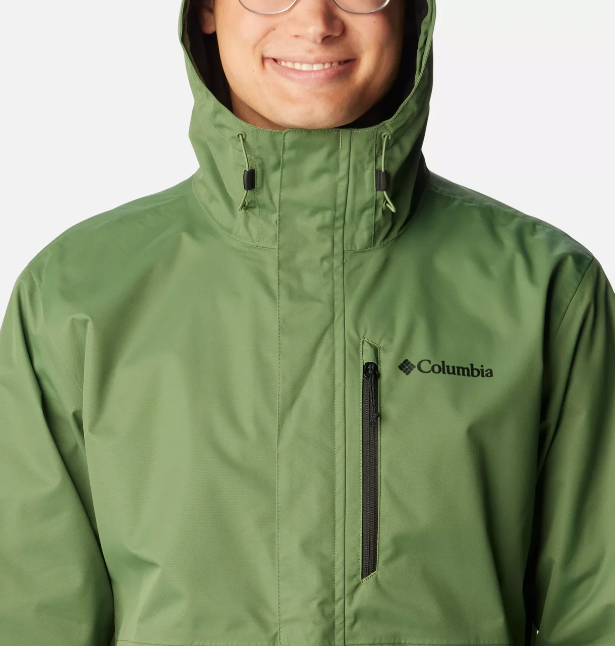 Куртка мембранная мужская Columbia Hikebound Jacket зеленый 1988621-352 - фото 4 - id-p225086220