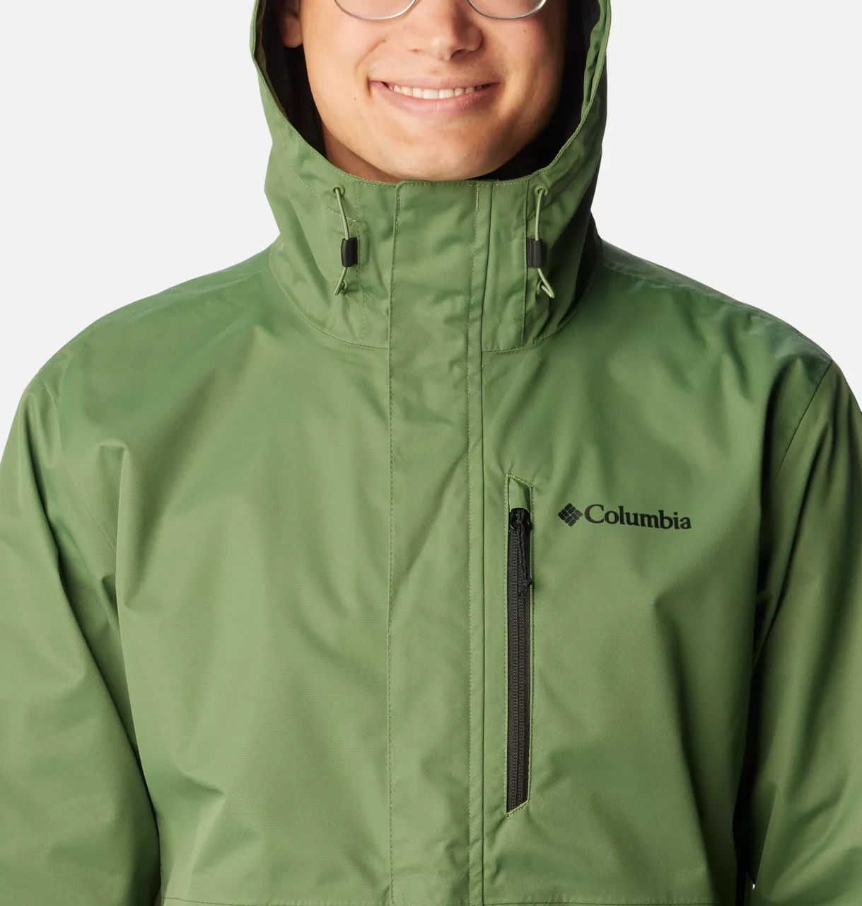 Куртка мембранная мужская Columbia Hikebound Jacket зеленый 1988621-352 - фото 4 - id-p225086223