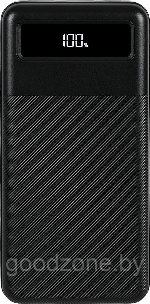 Внешний аккумулятор TFN Porta LCD PD 22.5W 20000mAh (черный) - фото 1 - id-p225190158