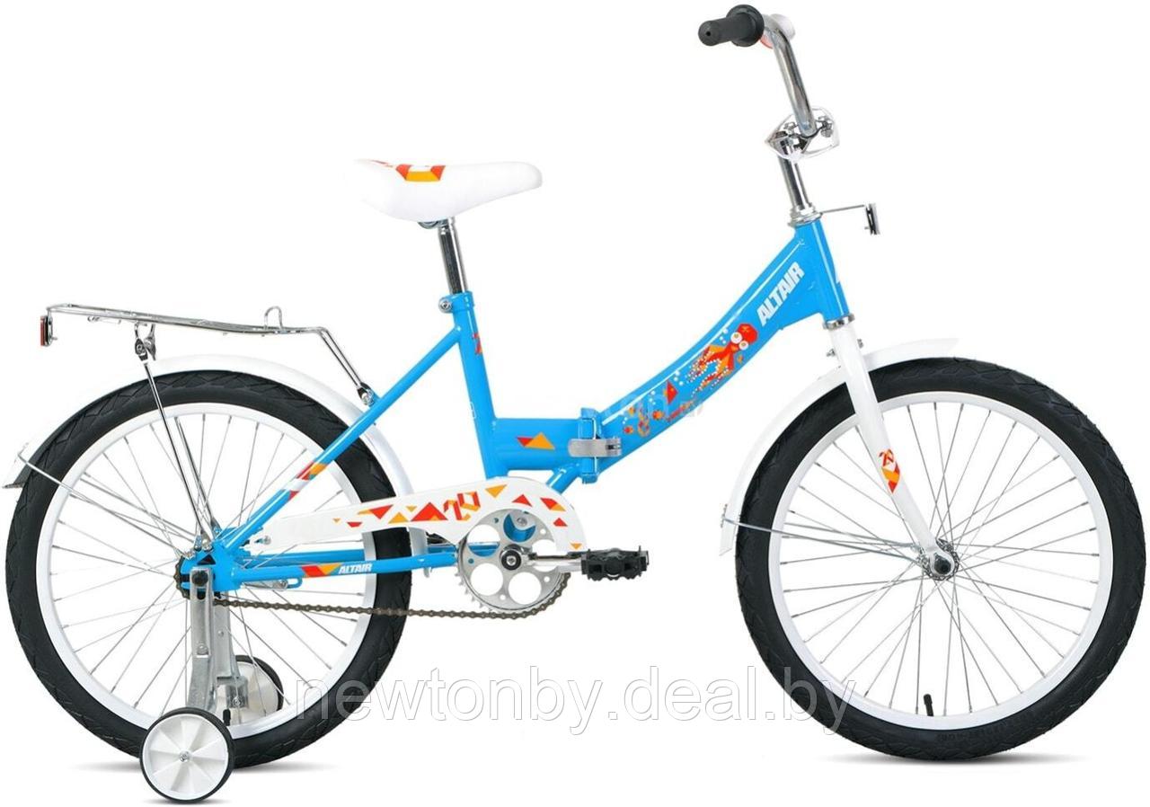 Детский велосипед Altair City Kids 20 compact 2021 (голубой) - фото 1 - id-p225190607