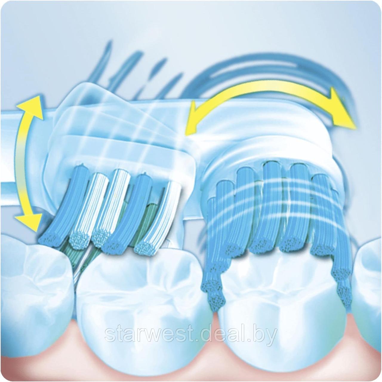 Oral-B Braun Dual Clean 1 шт. Насадка для электрических зубных щеток EB417 - фото 2 - id-p225190603