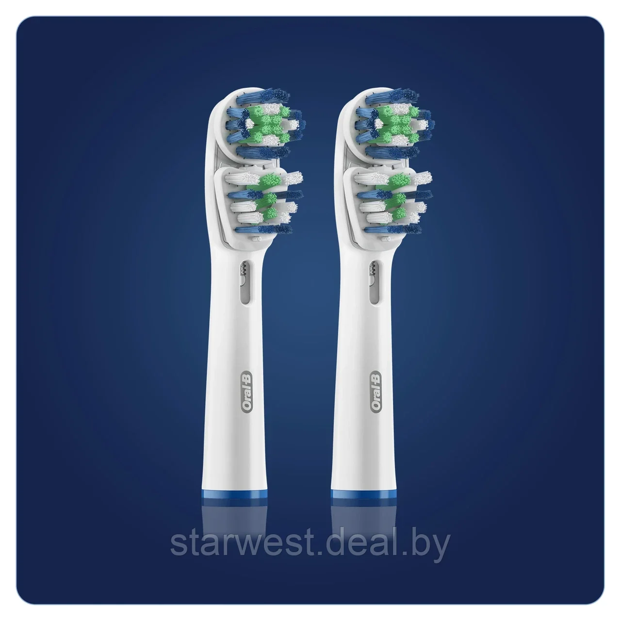 Oral-B Braun Dual Clean 1 шт. Насадка для электрических зубных щеток EB417 - фото 1 - id-p225190603