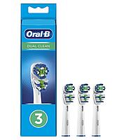 Oral-B Braun Dual Clean 3 шт. Насадки для электрических зубных щеток EB417