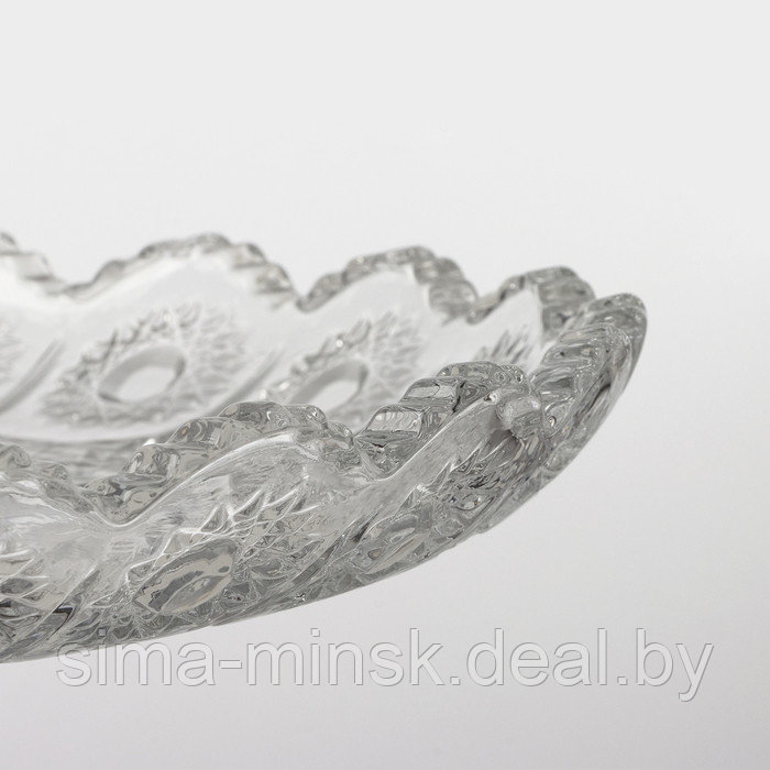Ваза стеклянная на ножке для торта MEY-JI, 36×23 см - фото 4 - id-p225191553