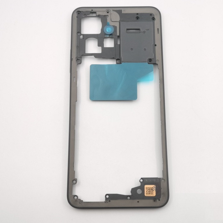 Средняя часть корпуса для телефона Xiaomi Redmi Note 12 4G (черный) - фото 1 - id-p225193155