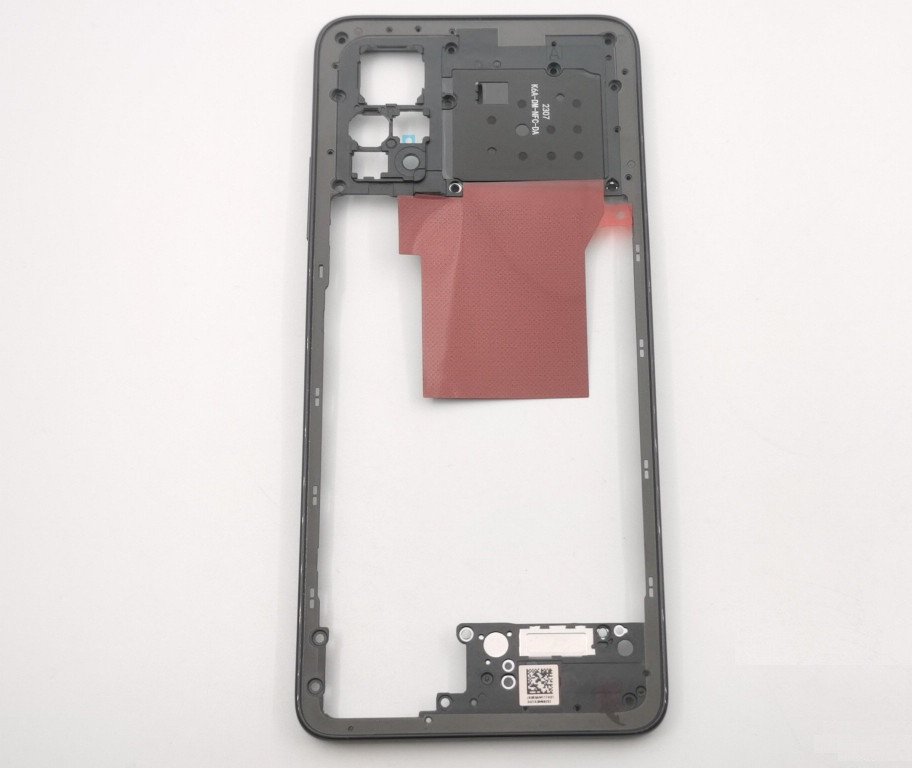 Средняя часть корпуса для телефона Xiaomi Redmi Note 12 Pro 4G (серый) - фото 1 - id-p225193157