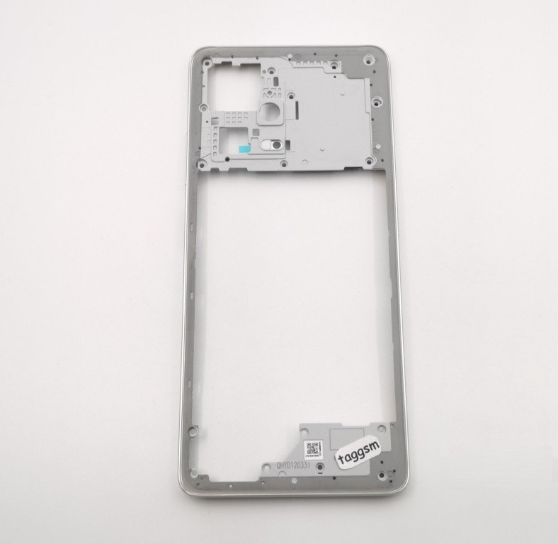 Средняя часть корпуса для телефона Xiaomi Redmi Note 12 Pro Plus (серебро) - фото 1 - id-p225193159