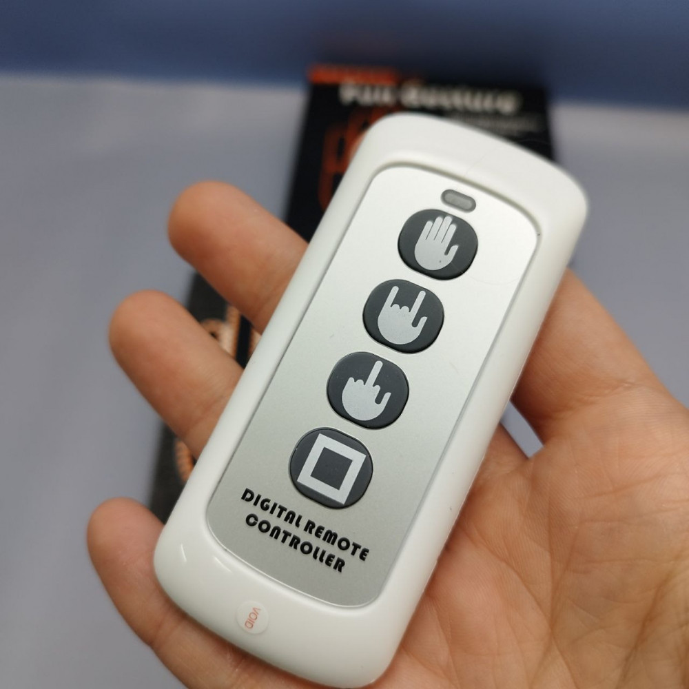 Светодиодная рука - панель в автомобиль с пультом управления Fun Gesture / Наклейка на заднее стекло авто, 3 - фото 2 - id-p225194062
