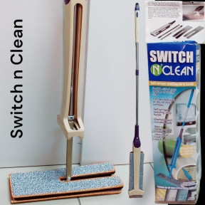 Самоотжимающаяся швабра лентяйка Switch n Clean Фиолетовый - фото 1 - id-p196491396
