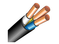 Кабель ВВГнг(A)-LS 3х1,5 (бухта 200м) Поиск-1 (черный, ГОСТ 16442-80) (ПОИСК-1)