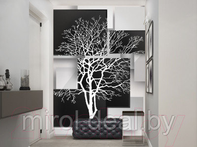 Фотообои листовые Citydecor Дерево инь-янь 3D - фото 4 - id-p225197463