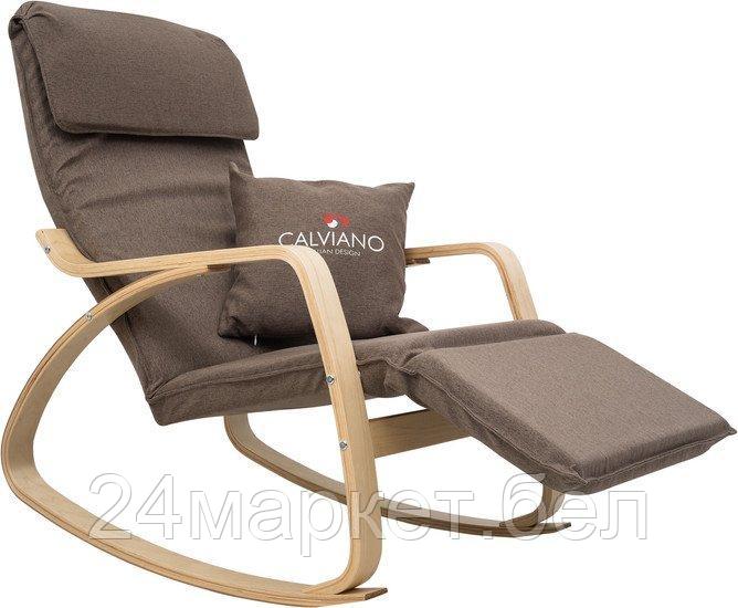 Кресло-качалка Calviano Comfort 1 (коричневый) - фото 2 - id-p225181440