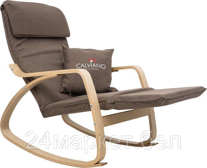 Кресло-качалка Calviano Comfort 1 (коричневый) - фото 3 - id-p225181440
