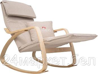 Кресло-качалка Calviano Comfort 1 (светло-бежевый), фото 2