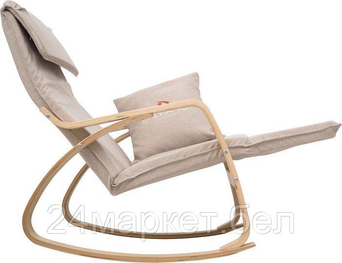 Кресло-качалка Calviano Comfort 1 (светло-бежевый) - фото 3 - id-p225181441