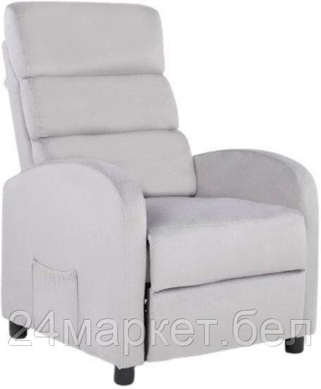 Массажное кресло Calviano 2165 (серый велюр) - фото 1 - id-p225181433