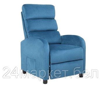 Массажное кресло Calviano 2165 (синий велюр), фото 2