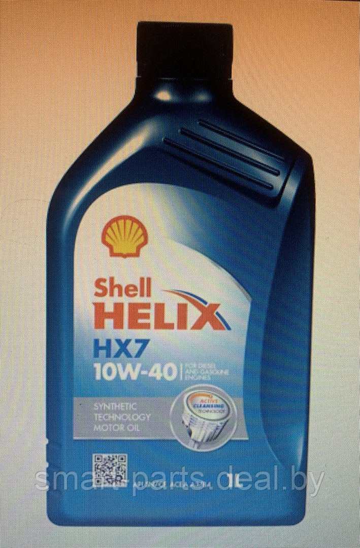 4л.Масло моторное полусинт.Shell Helix-HX7 10w40-4L, кан. - фото 1 - id-p224961310