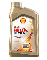 1л.Масло моторное синт.Shell Helix-Ultra 5w40-1L, (100% синтет.), кан.