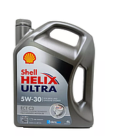 4л.Масло моторное синт.Shell Helix-Ultra-ECT-C3 5w30-4L, (100% синтет.), кан.