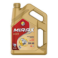 4л. Масло моторное синтетическое Mirax MX9 SAE 5W40 АРI SP, ACEA A3/B4 (3,66кг)