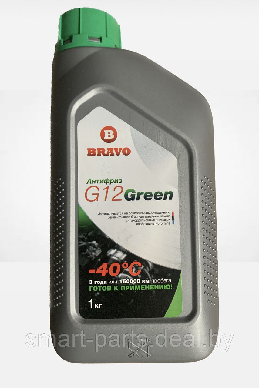 1кг Антифриз "BRAVO" (зеленый) кан.н1кг,РБ - фото 1 - id-p224961571