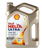 4л.Масло моторное синт.Shell Helix-Ultra 5w30-4L, (100% синтет.), кан.