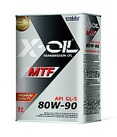 1л. Масло трансмиссионное X-OIL MTF 80W-90 GL-5 I кан. (1.01кг), Республика Корея