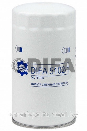 Фильтр очистки масла DIFA 5102/1 - фото 1 - id-p224961365