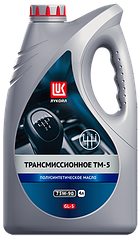 4л.Масло трансмиссионное  Лукойл ТМ-5 75w-90 GL-5, кан.,(3,552кг), РФ