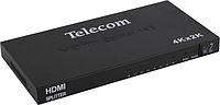 Разветвитель Telecom TTS7010 HDMI Splitter (1in - 8out ver1.4) + б.п.