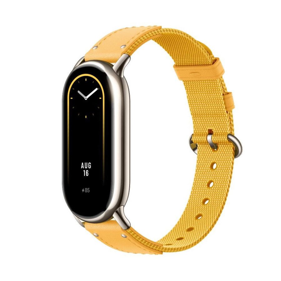 Ремешок для смарт-часов Xiaomi Smart Band 8 Braided Strap Yellow - фото 1 - id-p225198695