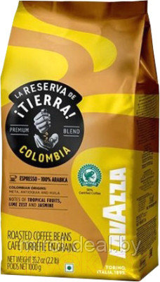 Кофе в зернах Lavazza La Reserva de Tierra Colombia Espresso 100% Arabica - фото 1 - id-p225199193