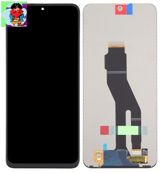 Экран для Huawei Honor X8a 4G, Honor 90 Lite с тачскрином, цвет: черный - фото 1 - id-p211166174