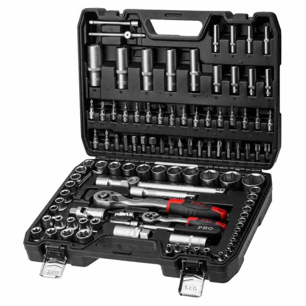 Набор головок и бит 108пр. 1/4",1/2" PRO STARTUL STUTTGART (PRO-108S)