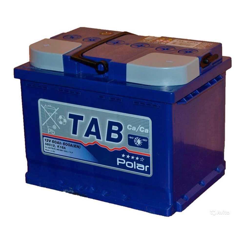 Аккумулятор автомобильный TAB Polar Blue R+ (60Ah) - фото 1 - id-p225200415