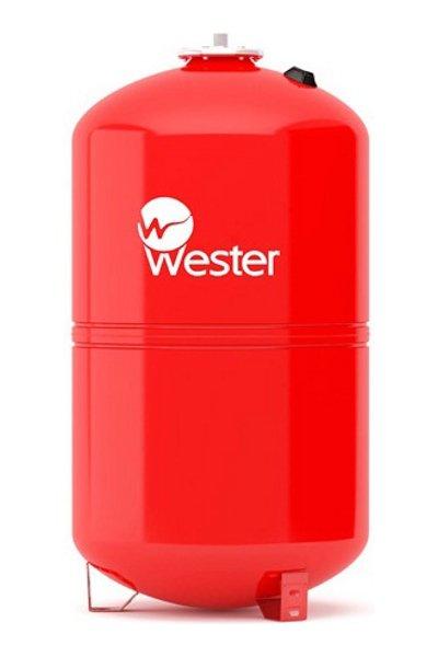 Мембранный бак для отопления Wester WRV 100