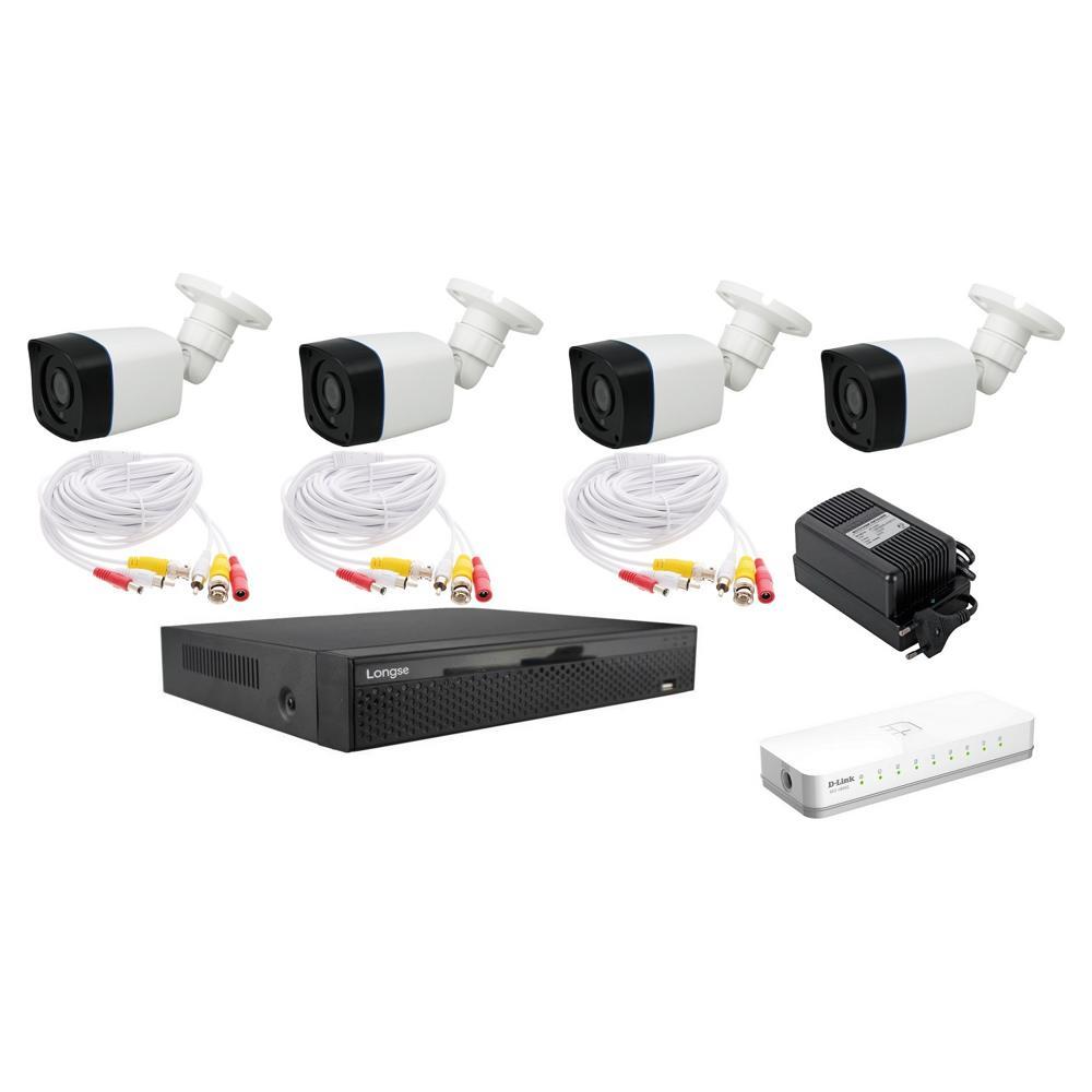 IP комплект видеонаблюдения AR-N2109BD-8M (4-ip камеры) - фото 1 - id-p225201743