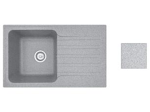 Мойка кухонная из искусственного камня ART серый 770х475 мм, AV Engineering (AV650500BGRA), фото 3