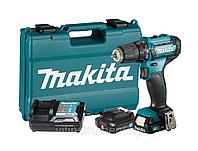 Дрель-шуруповерт MAKITA DF333DWAEA1 (+Набор бит Makita)