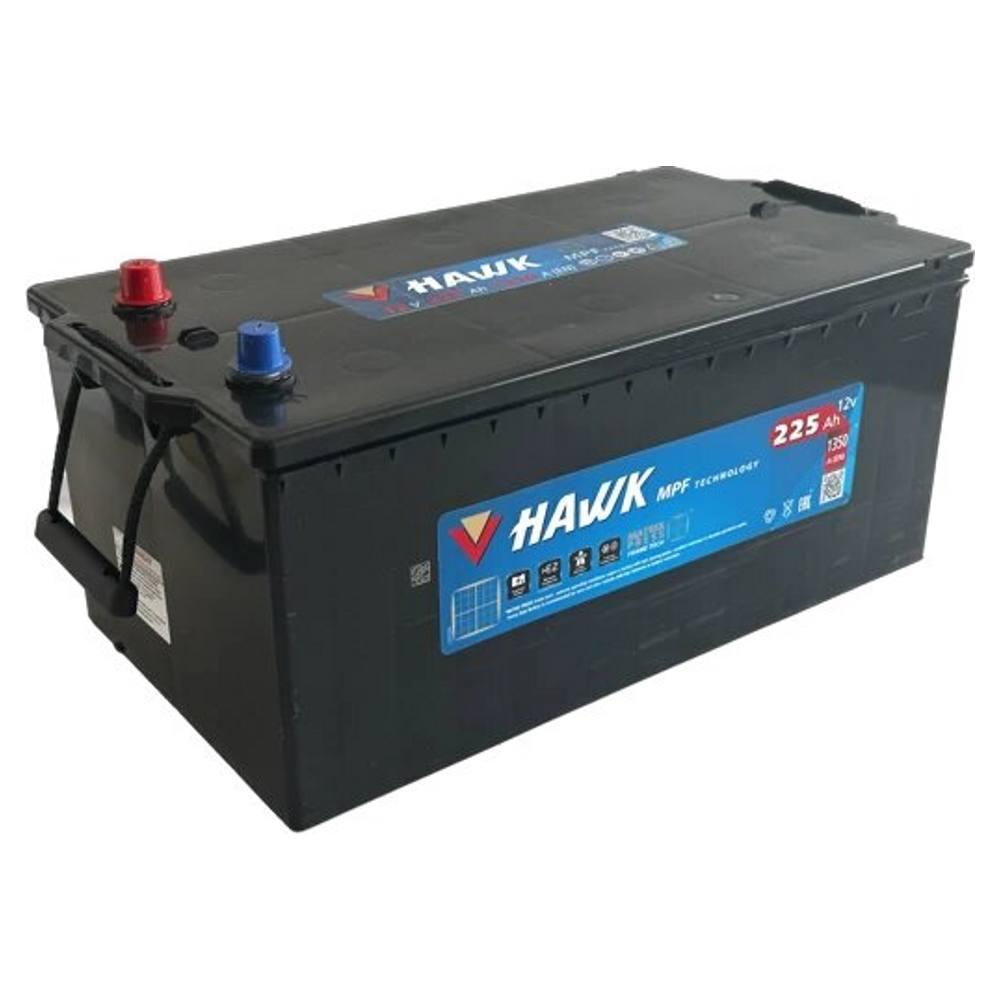 Автомобильный аккумулятор Hawk 225 (3) евро +/- HSMF-72511
