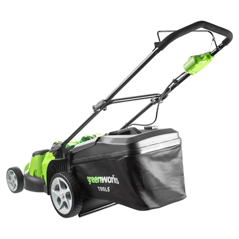 Аккумуляторная газонокосилка Greenworks G40LM49DB Twin Force 40V G-MAX (без АКБ) - фото 5 - id-p225202819