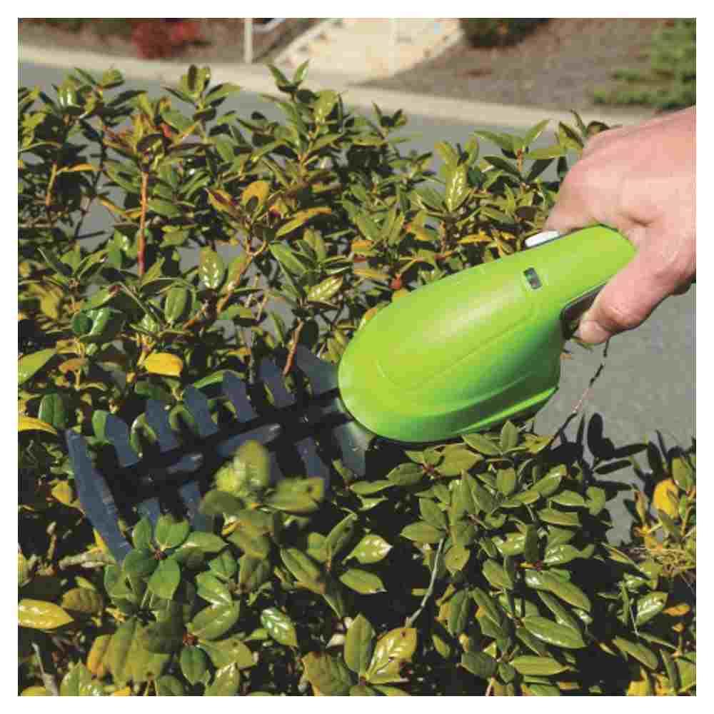 Аккумуляторные садовые ножницы-кусторез GreenWorks 3,6В - фото 3 - id-p225202820
