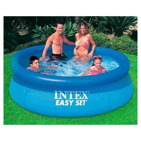 Надувной бассейн Intex Easy Set Pool Set 28143NP 396x84 см, фото 2